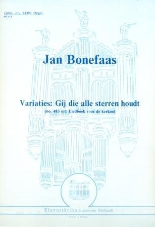 Bonefaas, Jan - Gij die alle sterren houdt (Klavar)