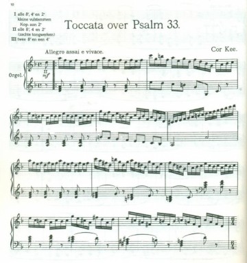 Kee, Cor - Verzamelde orgelwerken