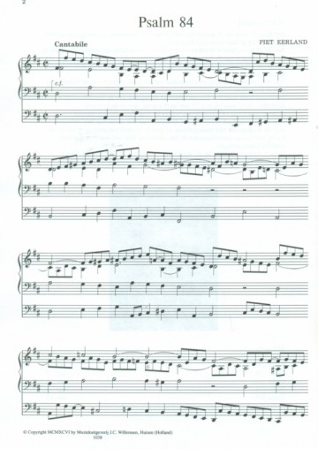 Eerland, Piet - Psalm 84, 93, 113, 138 en 149