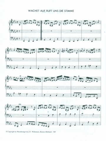 Bach, J.S. - Wachtet auf, ruft uns die Stimme