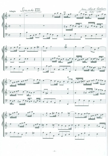 Leclaire, Jean-Marie - Trio-Sonate VIII (Archief Feike Asma)