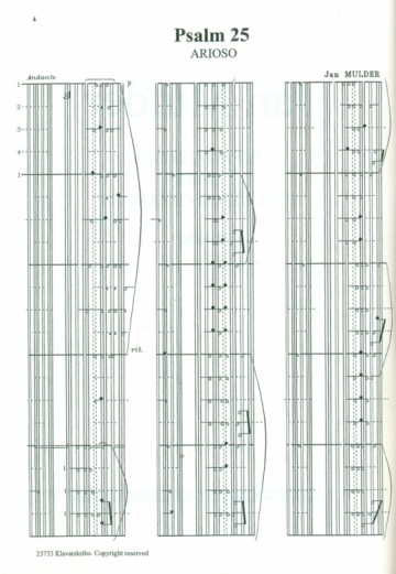 Mulder, Jan - (7) Psalmen en Gezangen (Klavar)