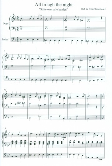 Vries, Dub de - Traditional Hymnes for organ