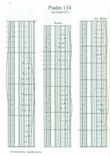 Mulder, Jan - (6) Psalmen en Gezangen (Klavar)