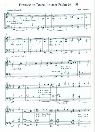 Koelewijn, Bert - Psalm 33 / Psalm 68: 10