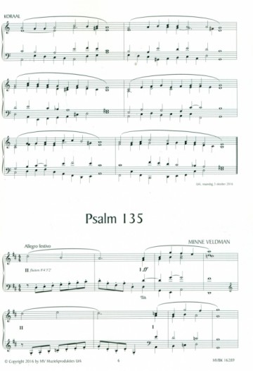 Veldman, Minne - Eenvoudige Psalmbewerkingen (2)