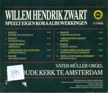 Zwart, Willem Hendrik - Eigen koraalbewerkingen