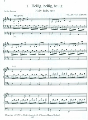 Suijdam, Willem van - Choral Preludes Organ 1