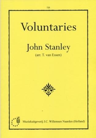 Stanley, John - Voluntaries