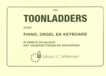 Alle toonladders voor orgel en piano