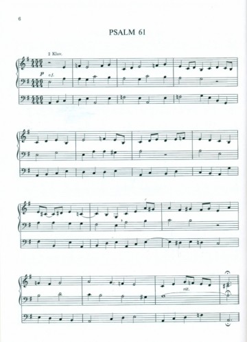 Zwaving, Folgert - (1)  Psalm bewerkingen