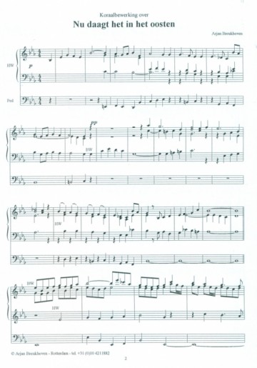 Breukhoven, Arjan - Koraalbewerkingen voor orgel (4 - Kerst)