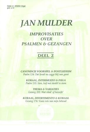 Mulder, Jan - (2) Psalmen en Gezangen (Klavar)