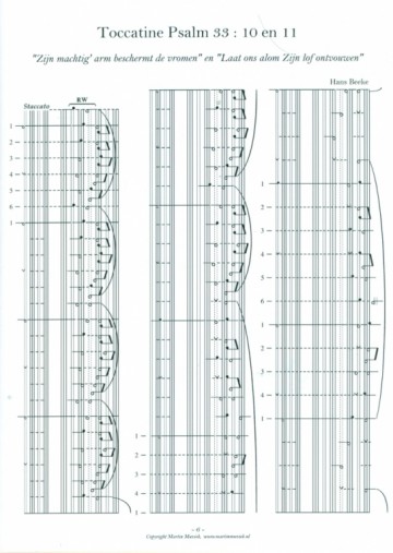 Beeke, Hans - Orgelfantasieen Psalm 33 en Psalm 93 (Klavar)