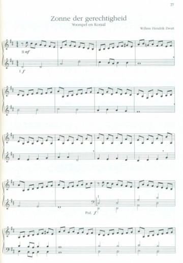 Zwart, Willem Hendrik - Zonne der Gerechtigheid ea