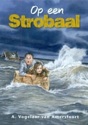 Vogelaar-van Amersfoort, A. - Op een strobaal