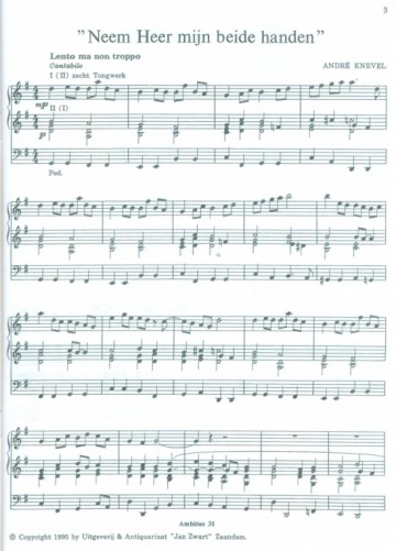 Knevel, Andre - Choral Preludes (2) (Actie!)
