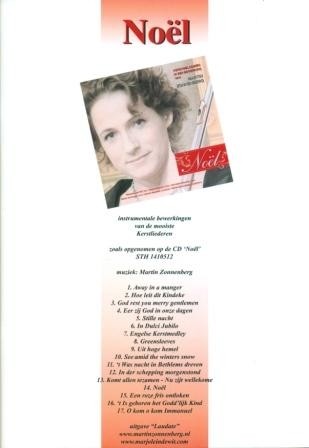 Wit, Marjolein de - Noel (57 pagina's bladmuziek!)