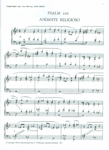 Mazijk, Rutger van - Psalm 116, Psalm 46 en Psalm 106