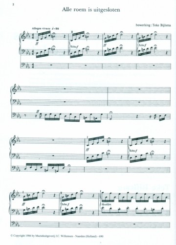 Bijlsma, Teke - Alle roem is uitgesloten