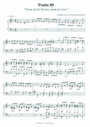 Werfhorst, Gerrit Jan van de - O grote Christus eeuwig Licht