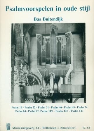 Buitendijk, Bas - Psalmvoorspelen in oude stijl (deel 2) no 57877