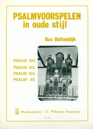 Buitendijk, Bas - Psalmvoorspelen in oude stijl (deel 1) no 398