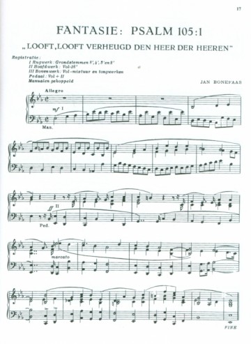 Bonefaas, Jan - Psalm 72 e.a. (39 pagina's!)