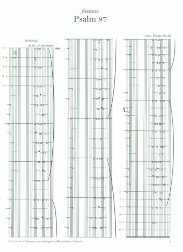 Stolk, Pieter - Fantasie over Psalm 87 (Klavar)