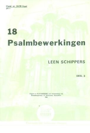 Schippers, Leen - (3) 18 Psalmbewerkingen (Klavar)