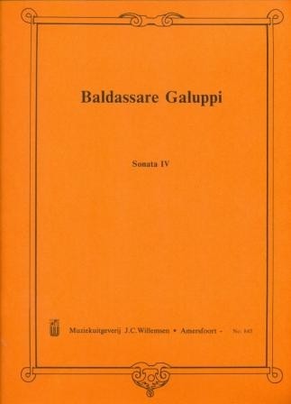 Galuppi, B. - Sonate IV
