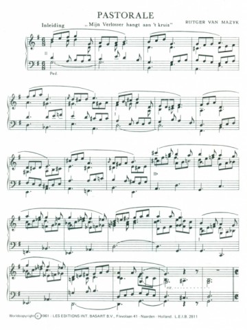 Mazijk, Rutger van - Mijn Verlosser hangt aan t kruis / Christus onze Heere verrees (boek 14)