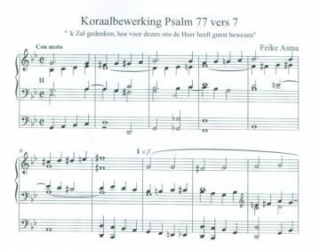 Asma, Feike - (4) Musica Selecta deel 4 - Fantasieen Psalm 77, 79, 90 en 97