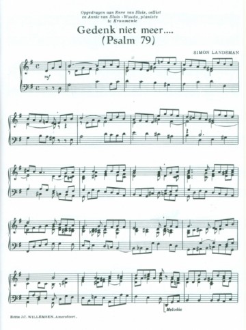 Landsman, Simon - Psalm 79