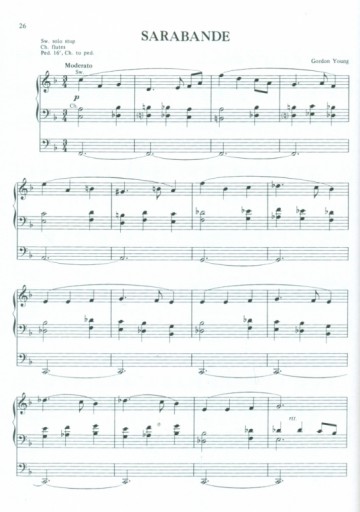 Young, Gordon - 12 composities voor orgel