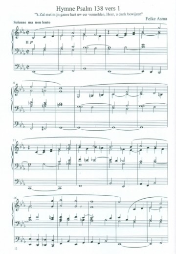 Asma, Feike - (5) Musica Selecta deel 5 - Psalm 43 en Psalm 138