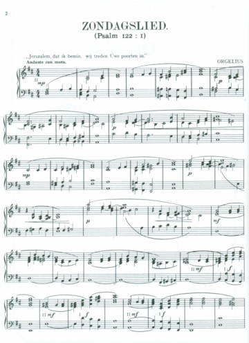 Orgelius - Psalm 122: 1 'Ik ben verblijd wanneer men mij'