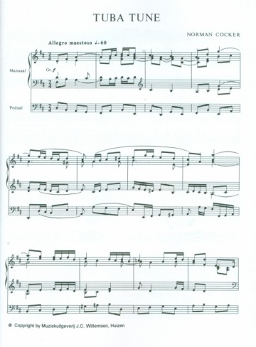 Populaire orgelmuziek - Tuba Tune, Bruidskoor, Cantilena e.a.