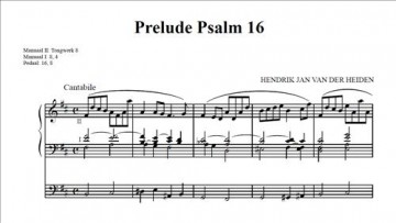 Heiden, Hendrik Jan van der - Koraalpreludes