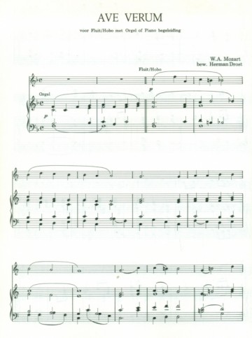 Drost, Herman - Muziek voor orgel/ piano met fluit / hobo