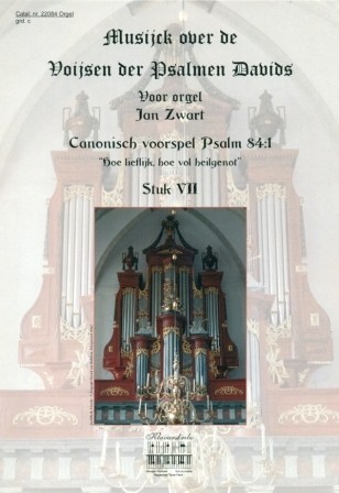 Zwart, Jan - Canonisch voorspel Psalm 84 (Stuk 7) (Klavar)