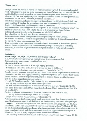 Ingelse, Christiaan - Psalm 22 Passie en Pasen