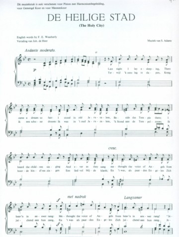 Adams, S. - Heilge Stad