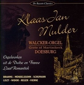 Mulder, Klaas Jan - Orgelwerken uit Doesburg