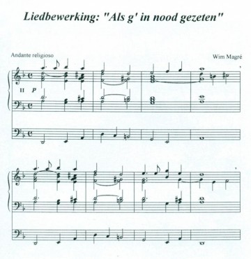 Magre, Wim - Als g in nood gezeten / Psalm 101