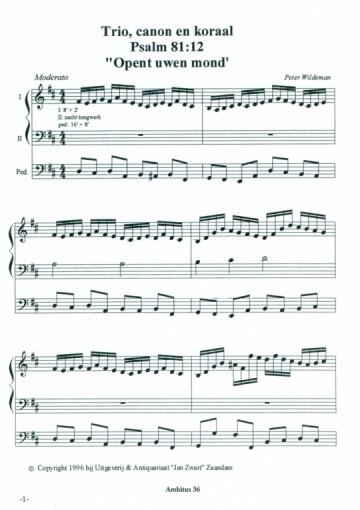 Wildeman, Peter - Koraalbewerkingen (2)