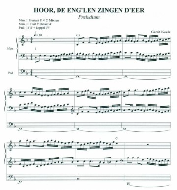 Koele, Gerrit - Fantasie 'Hoor de eng'len zingen d' eer