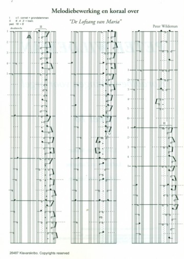 Wildeman, Peter - Koraalbewerkingen deel 10 (Klavar)