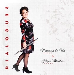 Wit, Marjolein de - Dialoques (fluit en piano) Aanbevolen!