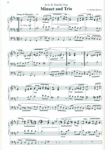 Brewer, Herbert - Orgelwerken